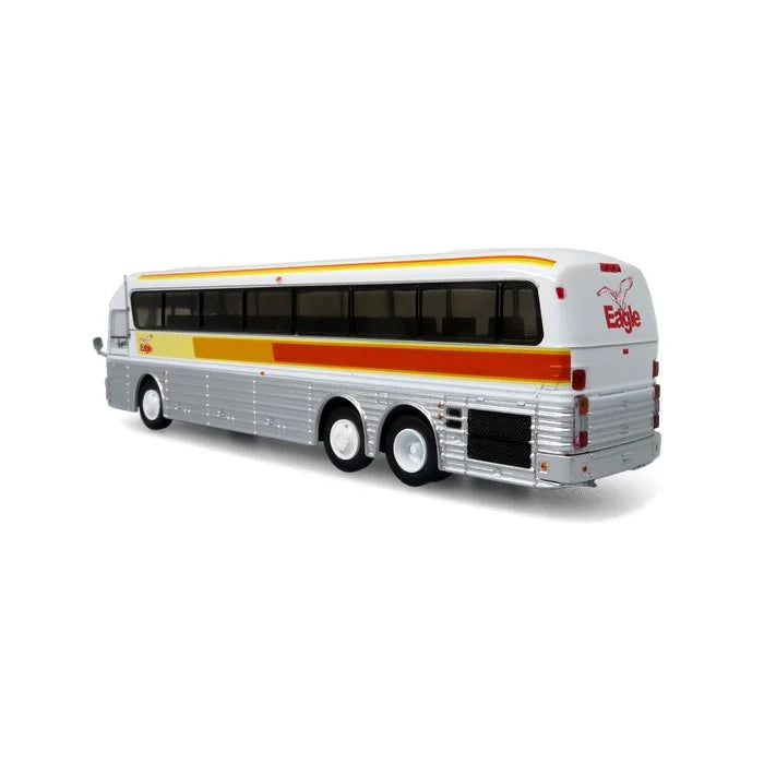 Iconic Replicas 870356 Eagle Model 10 Coach 1984 Corporate/Orange 1:87 Scale