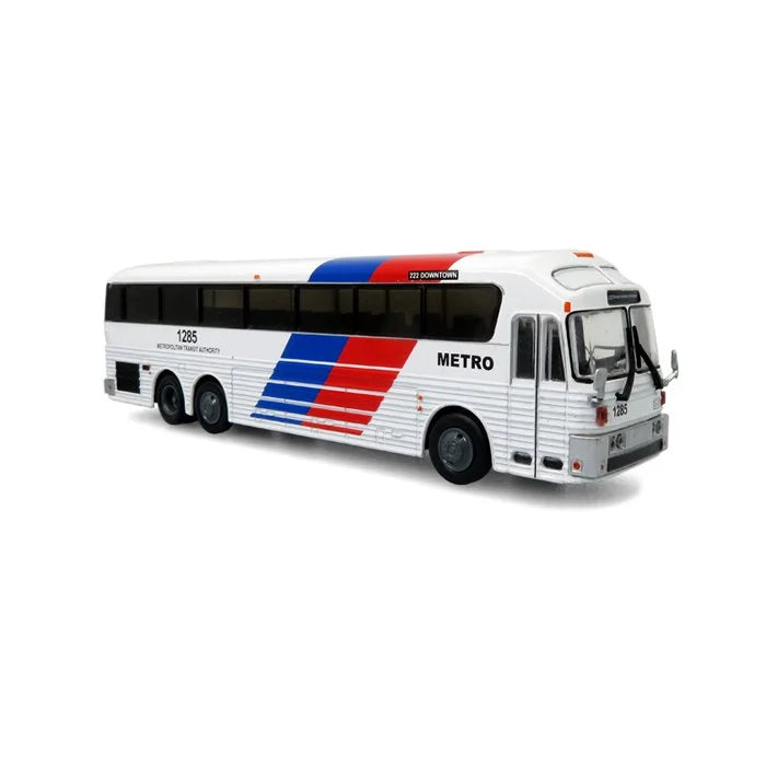 Iconic Replicas 870358 Eagle Model 10 Coach 1984 Houston Metropolitan 1/87 Scale *PRE ORDER £46.79*