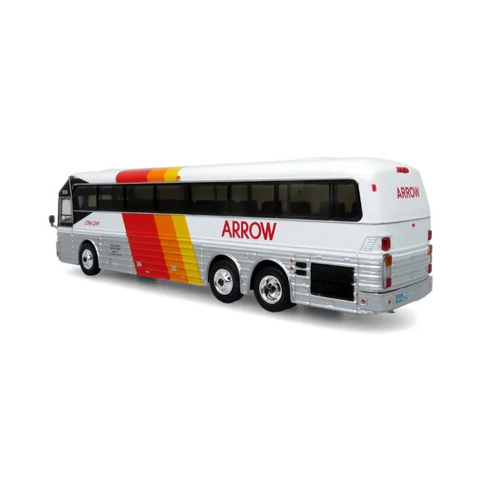 Iconic Replicas 870359 Eagle Model 10 Coach 1984 Arrow Bus Lines 1:87 Scale