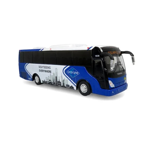 Iconic Replicas 870361 TEMSA TS35E Coach New York Gray Line Sightseeing Big Apple Tours, 1:87 Scale