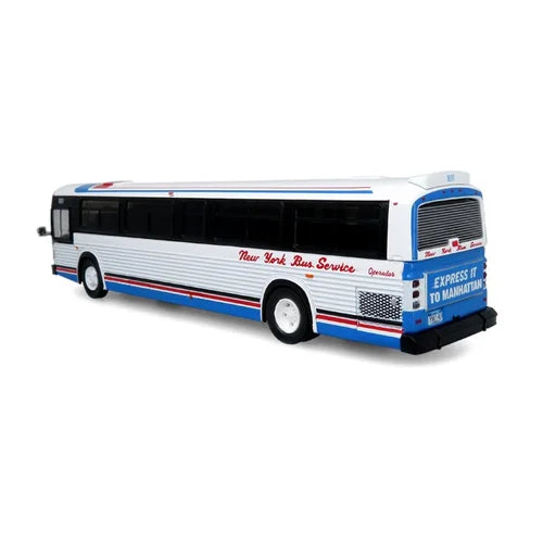 Iconic Replicas 870390 MCI Classic Suburban New York Bus Service Manhattan Express, 1:87 Scale