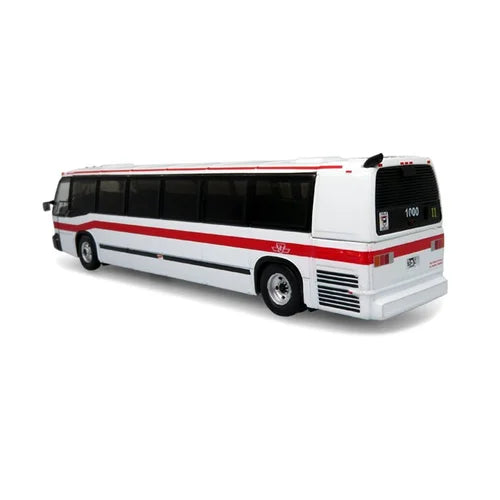 Iconic Replicas 870399 TMC RTS Transit Bus 1999 TTC Toronto, 1:87 Scale