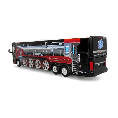 Iconic Replicas 870404 Van Hool CX-45 The Sunshine Flyer Empire Coach Lines Disney World Service, 1:87 Scale