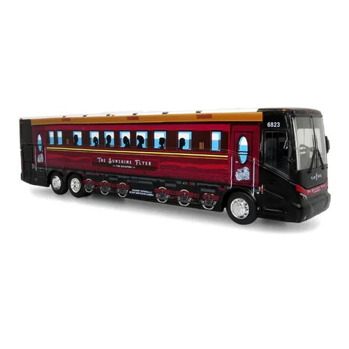 Iconic Replicas 870405 Van Hool CX-45 The Sunshine Flyer Academy Bus Lines Disney World Service, 1:87 Scale