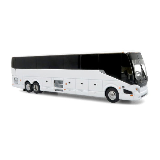 Iconic Replicas 870447 Prevost H3-45 Coach Blank White, 1:87 Scale