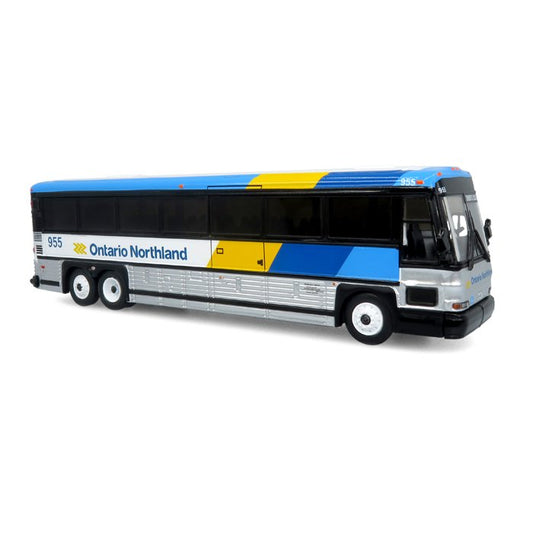 Iconic Replicas 870563 MCI D4000 Coach Ontario Northland, 1:87 Scale *LAST FEW*
