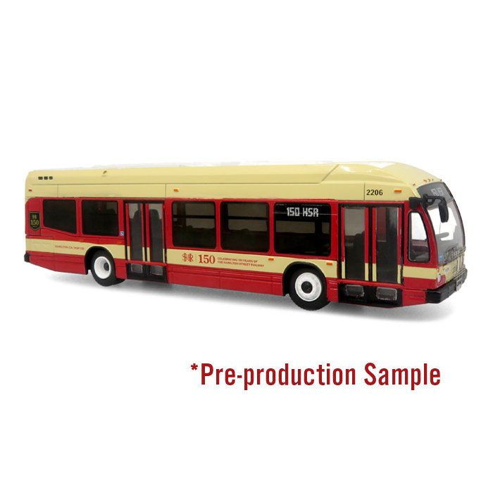 Iconic Replicas 870624 Nova Bus LFSH Transit Bus Hamilton, 1:87 Scale *PRE ORDER £50.39*