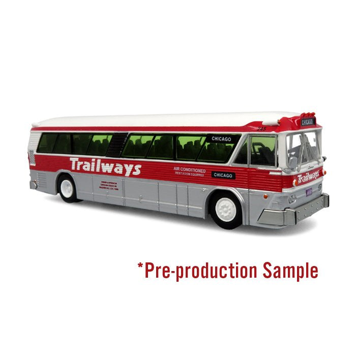 Iconic Replicas 870630 MCI MC-5A Coach Trailways, 1:87 Scale *PRE ORDER £50.39*