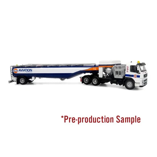 Iconic Replicas 870638 Esterer Airport Tanker: Gulf Aviation 1:87 Scale *PRE ORDER £50.39*