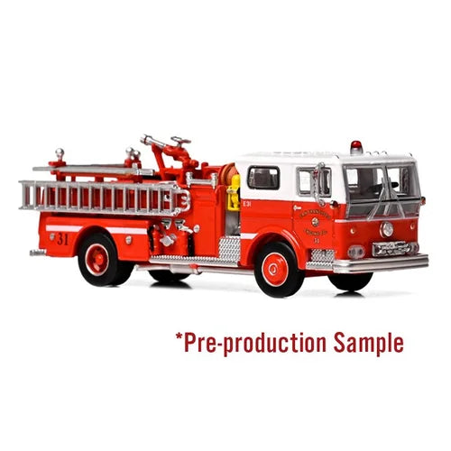 Iconic Replicas 870649 Ward LaFrance Fire Engine: San Francisco Fire Department 1:87 Scale *PRE ORDER £50.39*