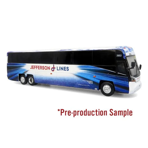 Iconic Replicas 870651 MCI D4520 Coach Bus: Jefferson Lines 1:87 Scale *PRE ORDER £50.39*