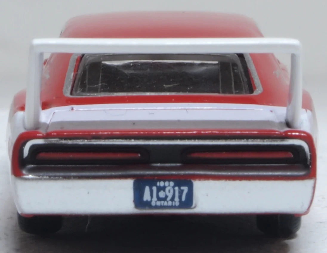 Oxford 87DD69005 Dodge Charger Daytona Charger Red 1969, HO Gauge, 1/87 Scale