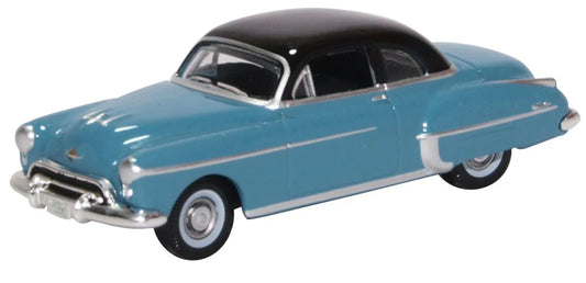 Oxford 87OR50002 Oldsmobile Rocket 88 Coupe 1950 Crest Blue - 1/87 Scale