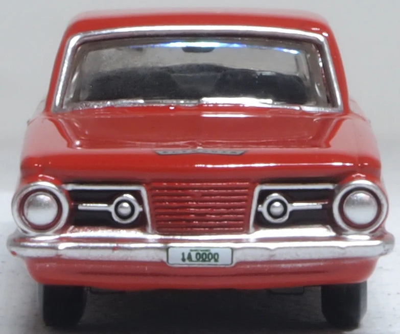 Oxford 87PB65002 Plymouth Barracuda Medium Red 1965, HO Gauge, 1/87 Scale