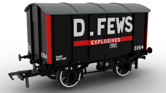Rapido 908053 Not Quite Mink', D. Fews Explosives No.2264, OO Gauge *PRE ORDER £29.66*