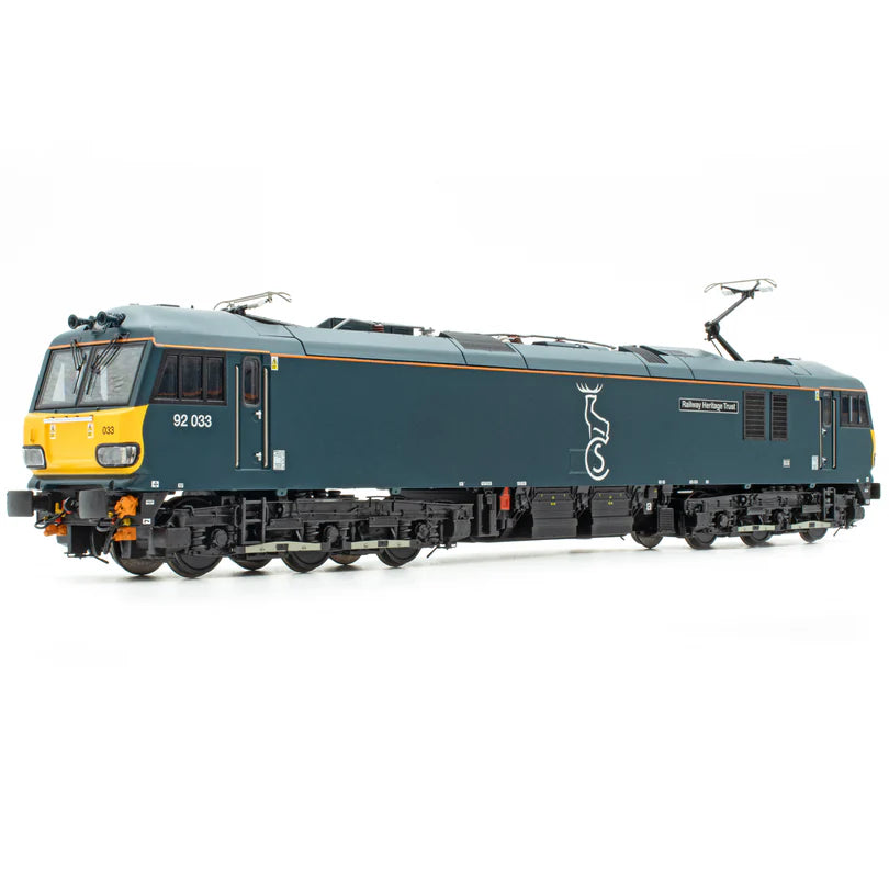 Accurascale ACC3290-SND BR Class 92 Caledonian 92033 'Railway Heritage Trust' DCC Sound OO Gauge *PRE ORDER £299.95*