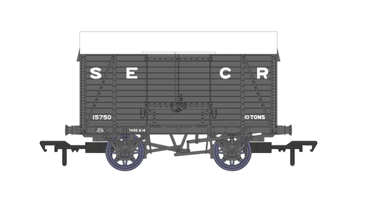 Rapido 927011 D1426 10t Covered Van – SECR No.15750 - OO Gauge *LAST ONE**