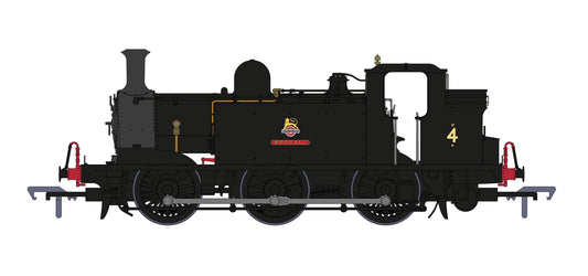 Rapido 936018 E1 No. 4 'Wroxall', BR black early emblem OO Gauge *PRE ORDER £148.46*