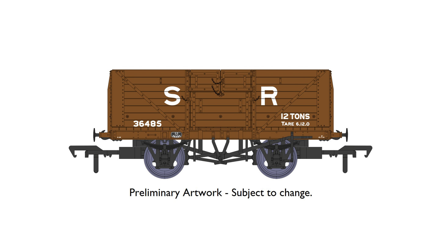 Rapido 940007 D1379 8 Plank Wagon - SR No.36485, OO Gauge