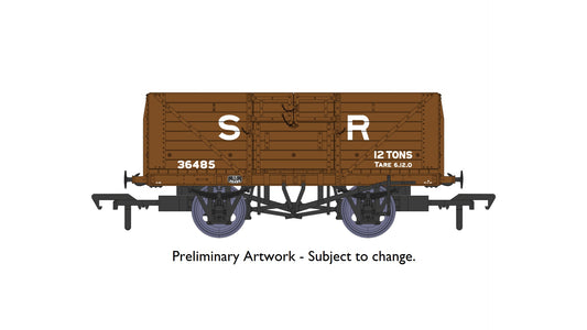 Rapido 940007 D1379 8 Plank Wagon - SR No.36485, OO Gauge