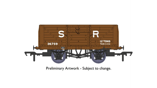 Rapido 940008 D1379 8 Plank Wagon - SR No.36759, OO Gauge