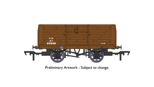 Rapido 940010 D1379 8 Plank Wagon - SR No.29898, OO Gauge