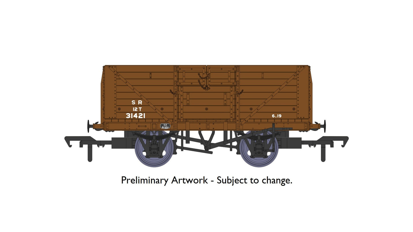 Rapido 940013 D1379 8 Plank Wagon - SR No.31421, OO Gauge