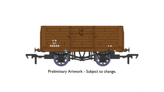 Rapido 940014 D1379 8 Plank Wagon - SR No.33255, OO Gauge