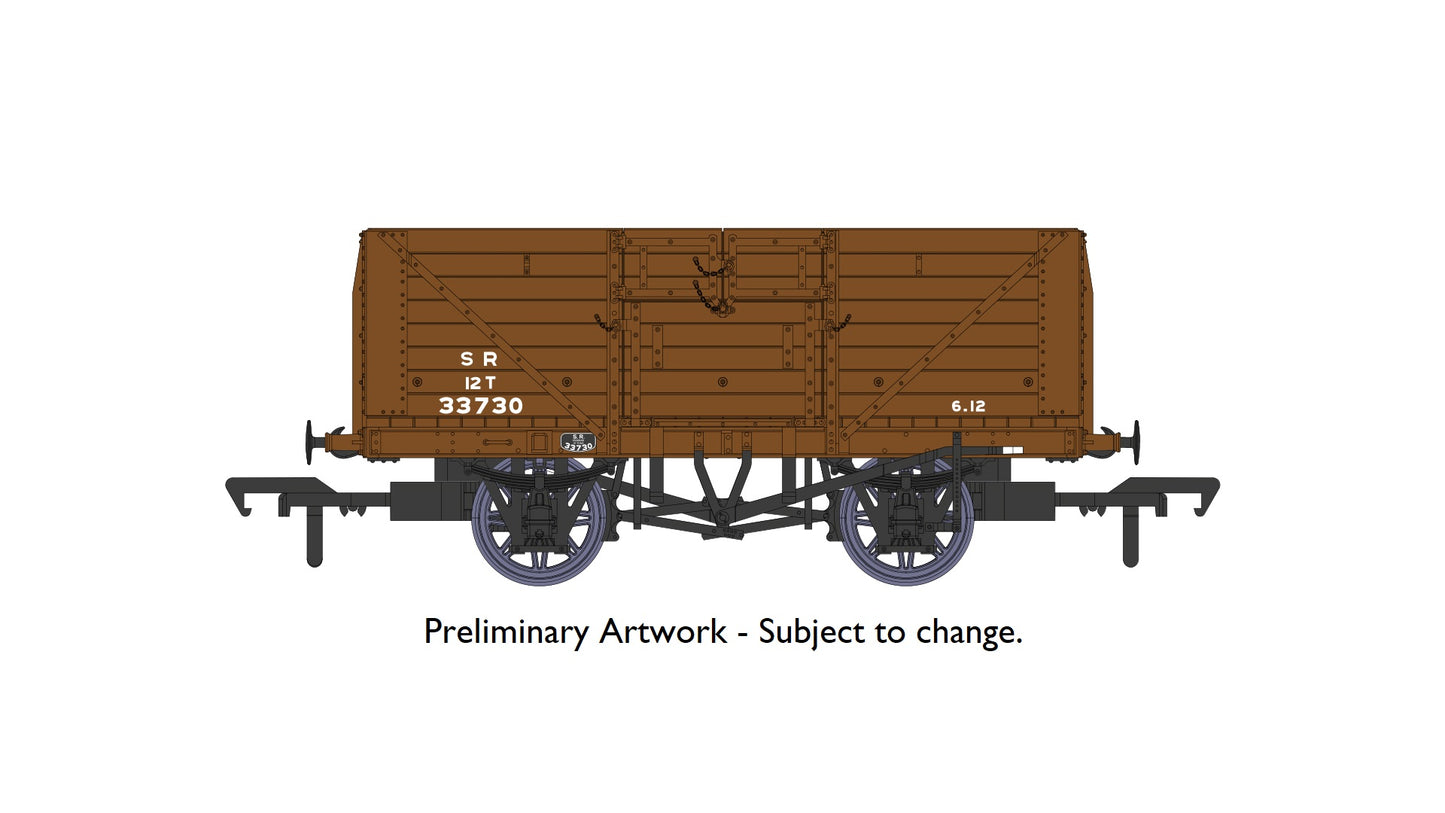 Rapido 940015 D1379 8 Plank Wagon - SR No.33730, OO Gauge