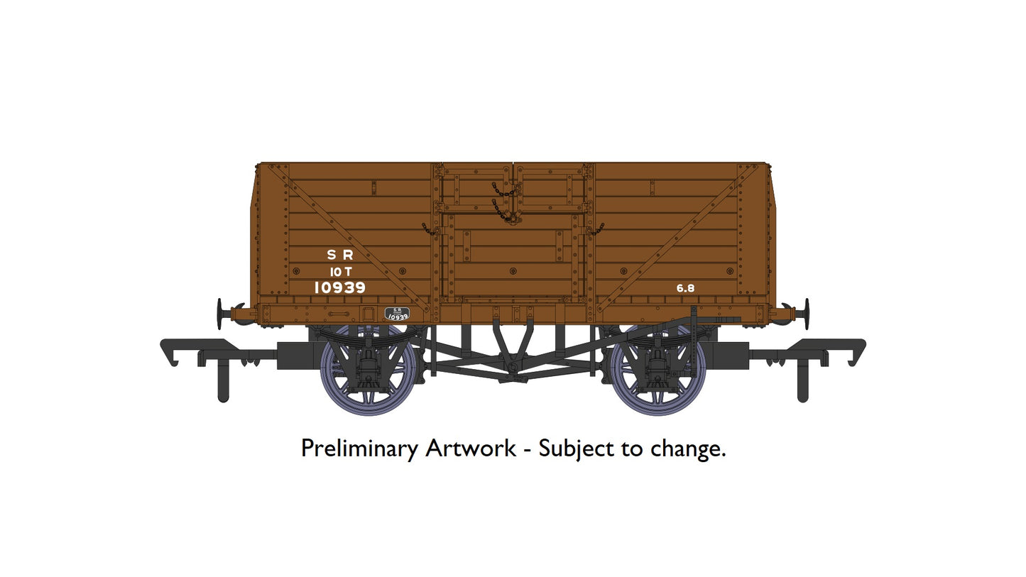 Rapido 940018 D1400 8 Plank Wagon - SR No.10939, OO Gauge