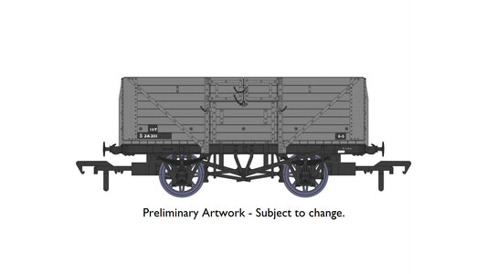 Rapido 940025 D1379 8 Plank Wagon - S34301, OO Gauge