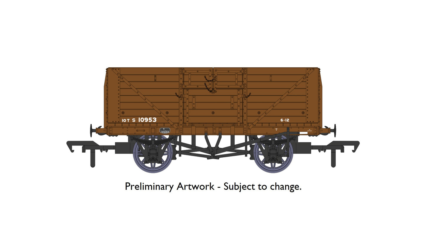 Rapido 940028 D1400 8 Plank Wagon - S10953, OO Gauge