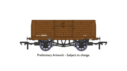 Rapido 940028 D1400 8 Plank Wagon - S10953, OO Gauge
