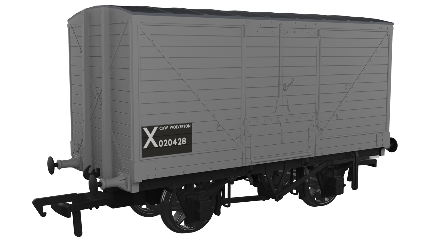 Rapido 945013 Dia.88 10T Van - No.020428 - BR Departmental, OO Gauge