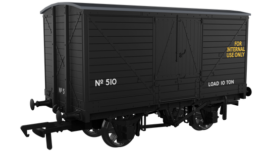 Rapido 945015 Dia.88 10T Van - No.510 - Docks Internal User, OO Gauge