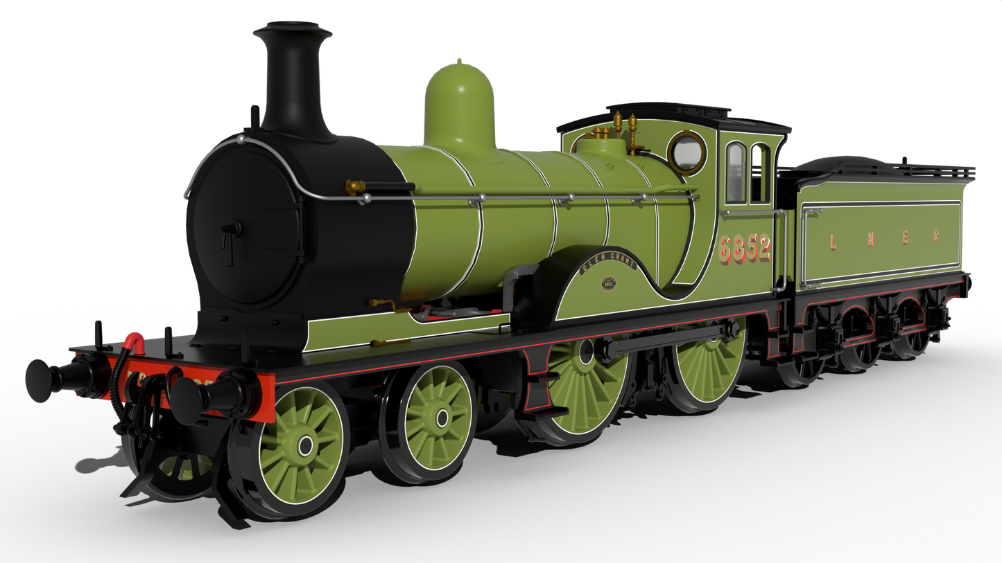 Rapido 959504 GNoSR F Class No.6852 'Glen Grant', LNER Apple Green, DCC Sound Fitted, OO Gauge *PRE ORDER £293.21*