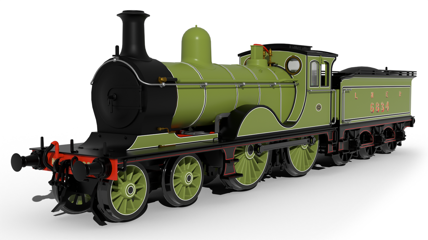 Rapido 959505 GNoSR V Class No.6834, LNER Apple Green, DCC Sound Fitted, OO Gauge *PRE ORDER £293.21*