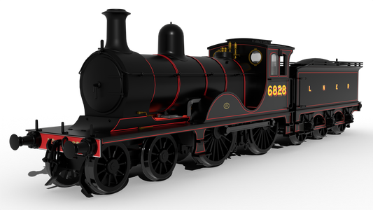 Rapido 959006 GNoSR V Class No.6828, LNER Lined Black, DCC Ready, OO Gauge *PRE ORDER £195.46*