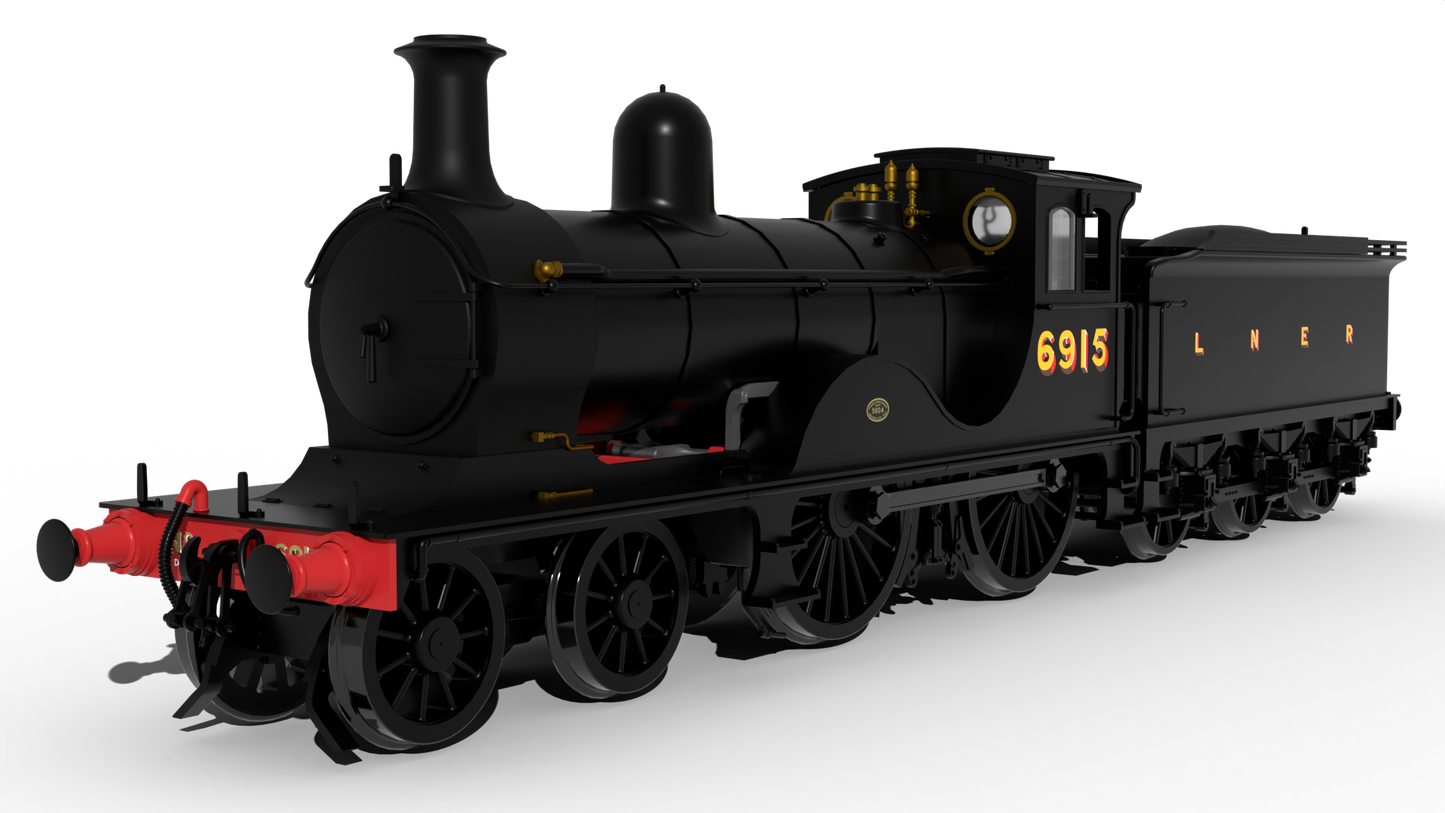 Rapido 959508 GNoSR V Class No.6915, LNER Unlined Black, DCC Sound Fitted, OO Gauge *PRE ORDER £293.21*