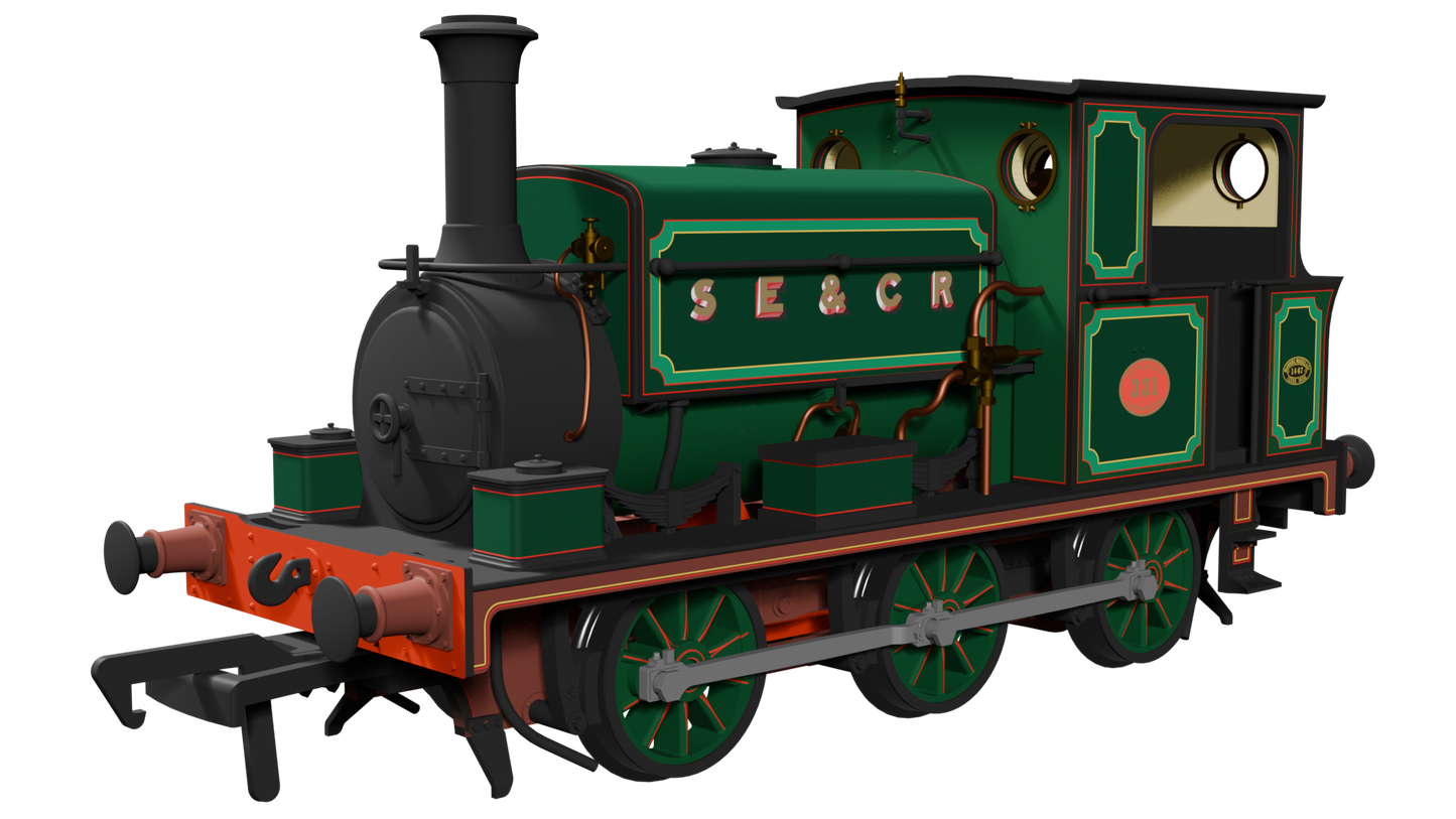 Rapido 960009 Manning Wardle L Class - SECR No.331 (what-if) - DCC Ready OO Gauge