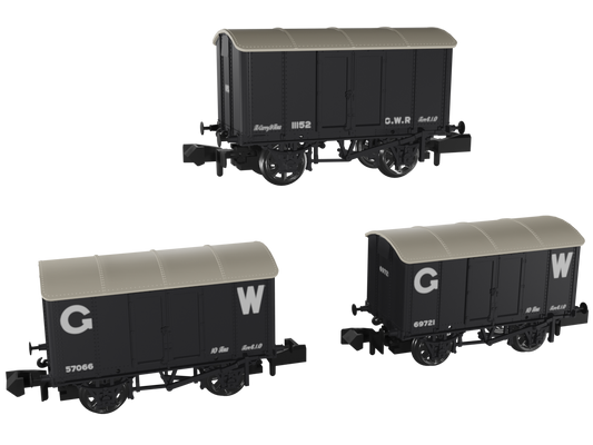 Rapido 961001 Iron Mink - GWR (Early) Triple Pack, N Gauge