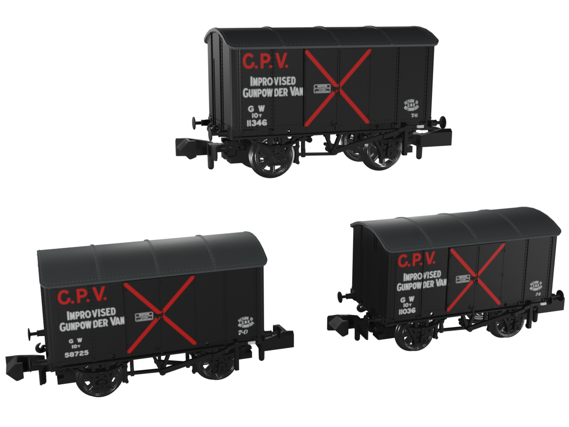 Rapido 961003 Iron Mink - GW at War Pack A Triple Pack, N Gauge