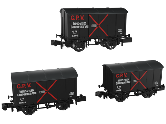 Rapido 961003 Iron Mink - GW at War Pack A Triple Pack, N Gauge