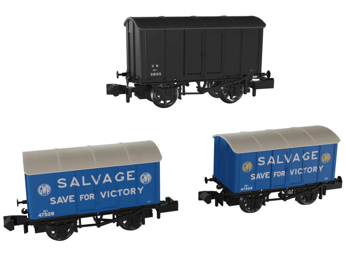Rapido 961004 Iron Mink - GW at War Pack B Triple Pack, N Gauge