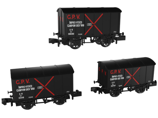 Rapido 961005 Iron Mink - SR at War Triple Pack, N Gauge