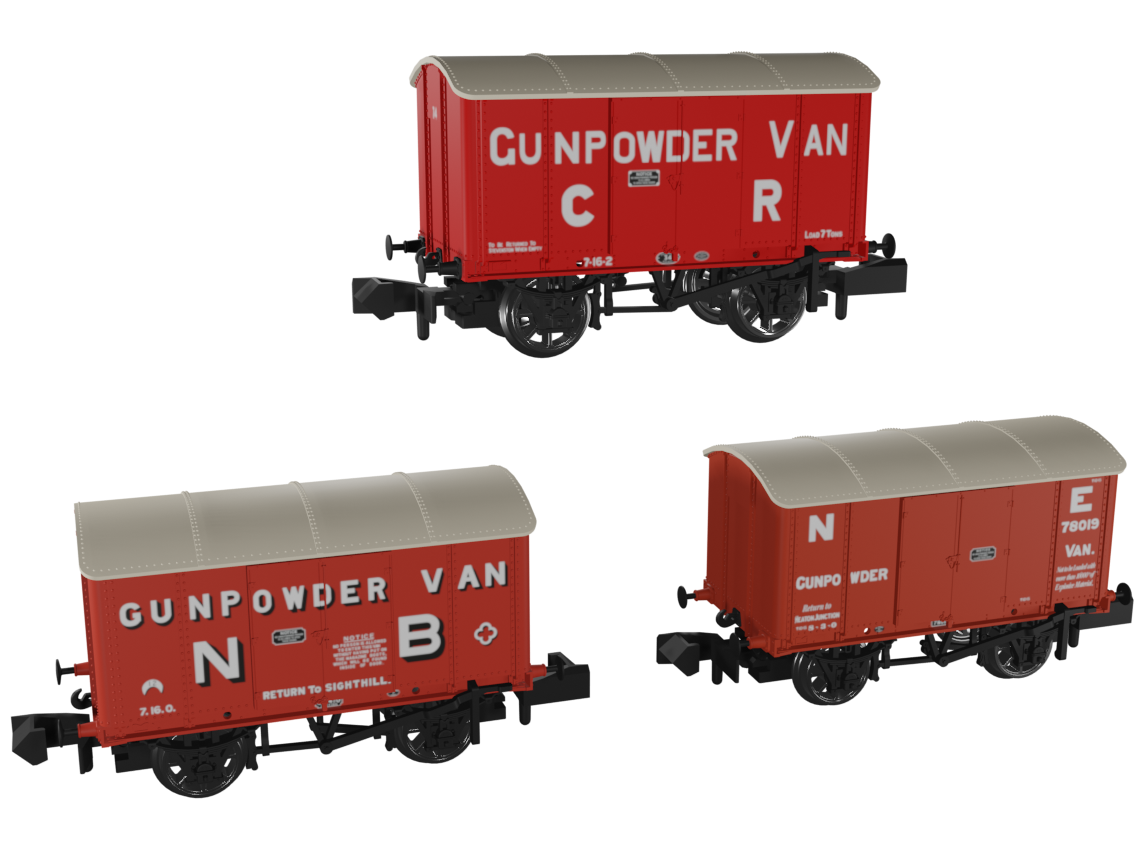 Rapido 961007 Not Quite Minks - Scotland & Borders Triple Pack, N Gauge