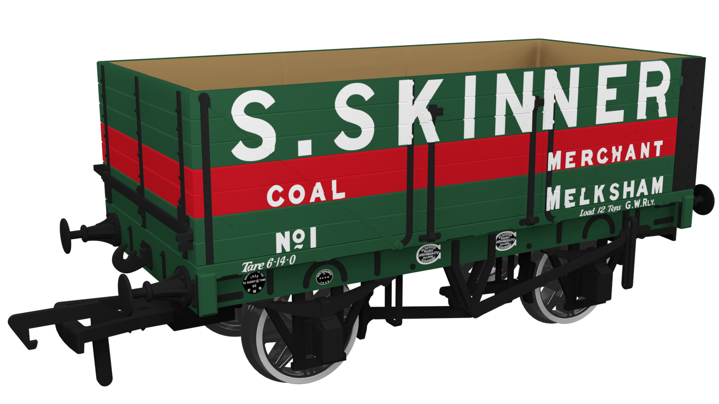 Rapido 967201 RHC 1907 PO 7 Plank Open Wagon - S. Skinner, OO Gauge