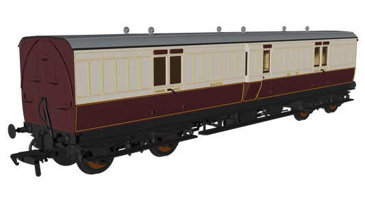 Rapido 978212 GNoSR 'Evolution' Non-Corridor Full Brake No.76, OO Gauge *PRE ORDER £59.46*
