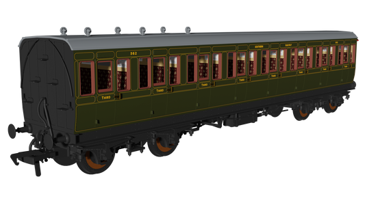 Rapido 978215 SR Olive 'Evolution' Non-Corridor Third No.562, OO Gauge *PRE ORDER £59.46*