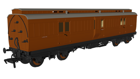 Rapido 978224 LNER 'Evolution' Non-Corridor Full Brake No.51008, OO Gauge *PRE ORDER £59.46*